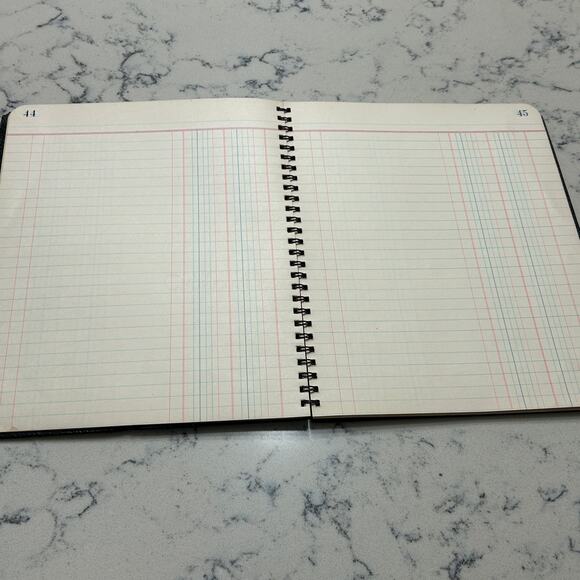 Antique Woolworth Herald Square Two Column Spiral Notebook - Picture 8 of 14